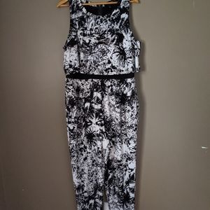 Black and White Romper